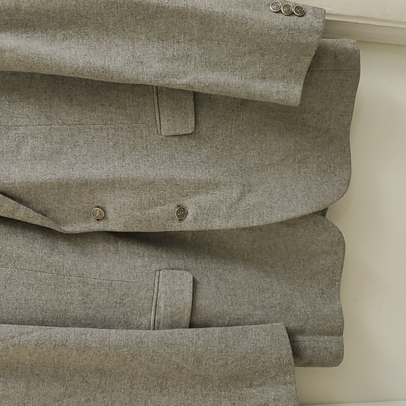 True vintage LEBOW Boyd's Philadelphia mens 100% cashmere blazer size 42 - Picture 3 of 16